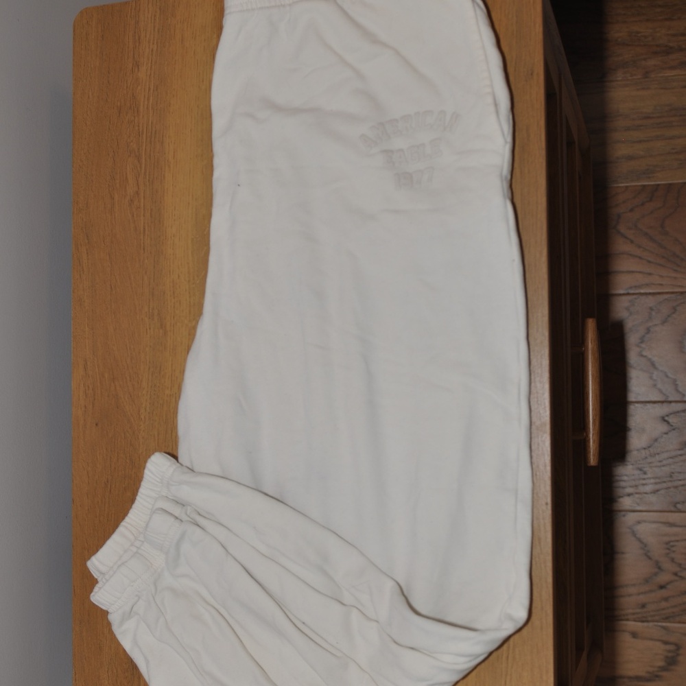 XL Cream Sweatpants American Eagle